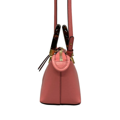 Fendi Handbag Mini Visible 8bs067 Pink Leather