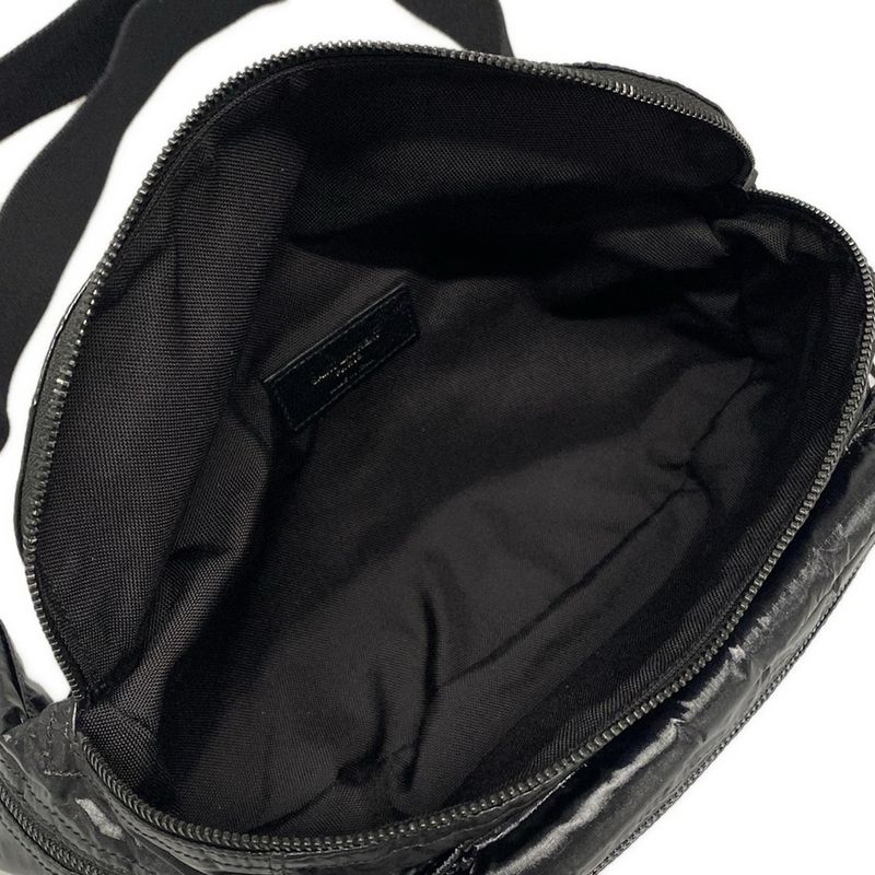 Saint Laurent Paris Waist Pouch Noux Crossbody Bag 581375 Black