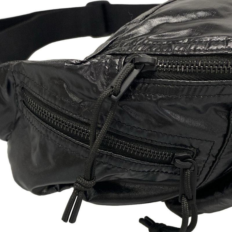 Saint Laurent Paris Waist Pouch Noux Crossbody Bag 581375 Black