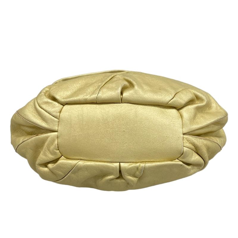 Celine Handbag Bittersweet Gold Leather