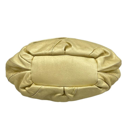 Celine Handbag Bittersweet Gold Leather