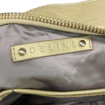 Celine Handbag Bittersweet Gold Leather