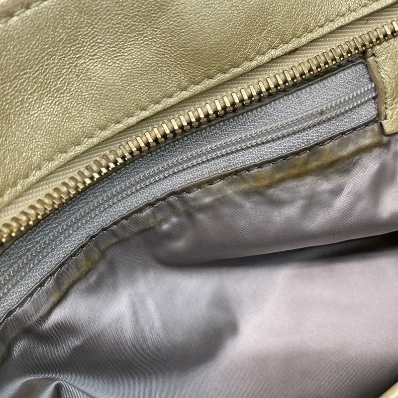 Celine Handbag Bittersweet Gold Leather