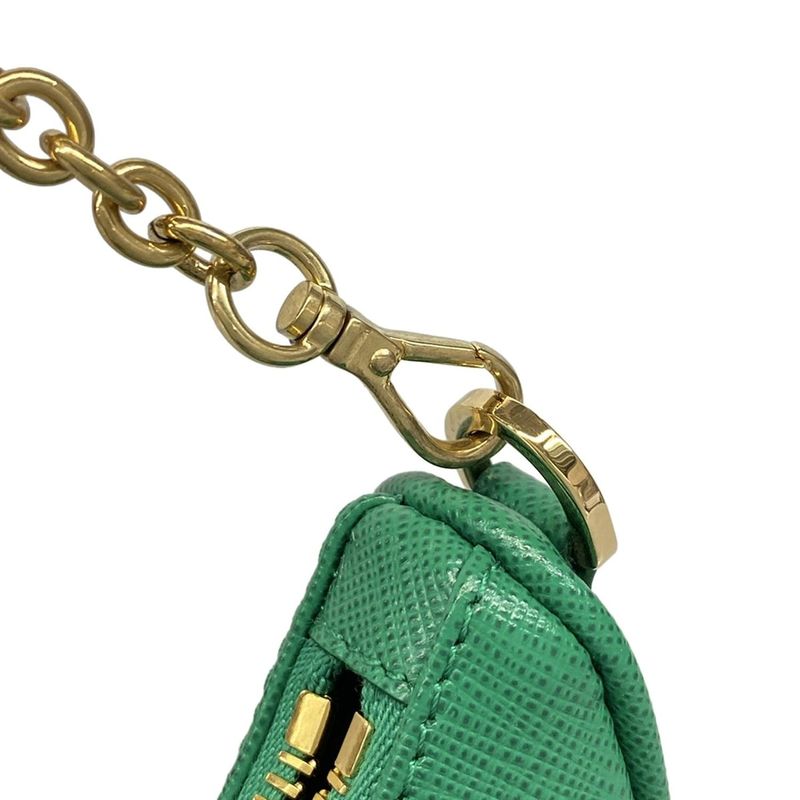 Prada Shoulder Bag - Green Re-Edition 2005 Removable Strap Leather