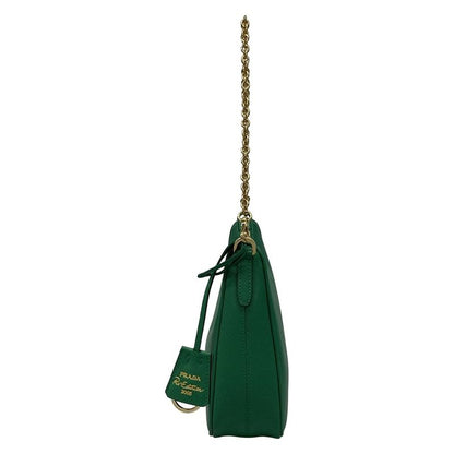 Prada Shoulder Bag - Green Re-Edition 2005 Removable Strap Leather