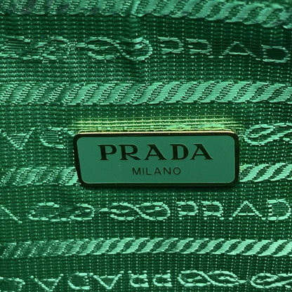 Prada Shoulder Bag - Green Re-Edition 2005 Removable Strap Leather