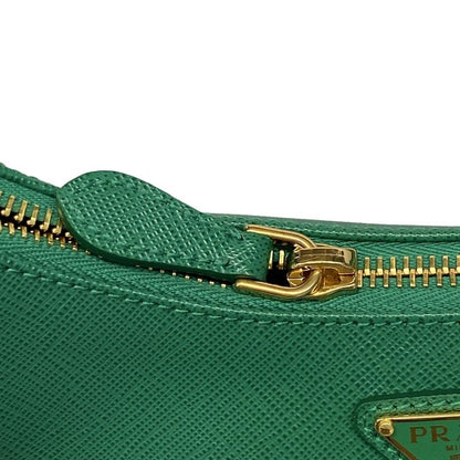 Prada Shoulder Bag - Green Re-Edition 2005 Removable Strap Leather