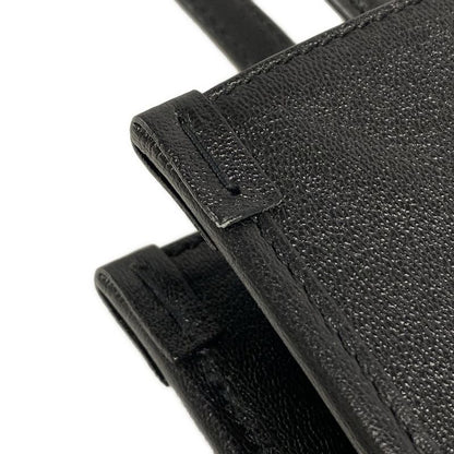 Gucci Tote Bag Horsebit 1955 623694 Black Leather