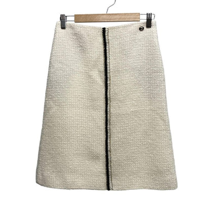 Chanel Skirt Size 36 S Women's - P64628 Ivory X Black X Multi Knee Length 2020