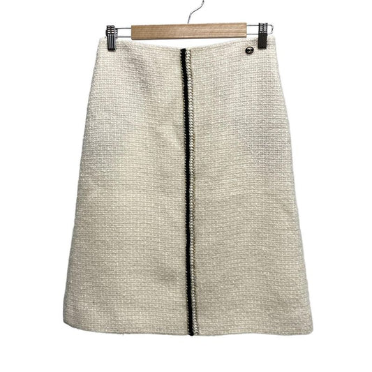 Chanel Skirt Size 36 S Women's - P64628 Ivory X Black X Multi Knee Length 2020