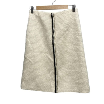 Chanel Skirt Size 36 S Women's - P64628 Ivory X Black X Multi Knee Length 2020