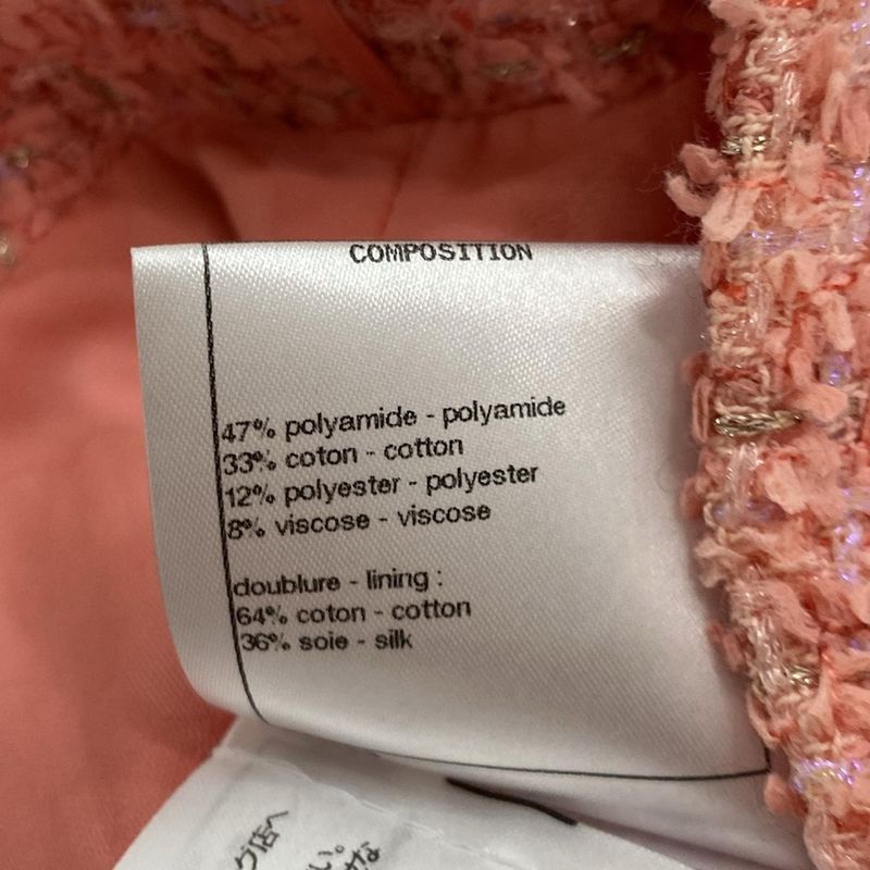 Chanel Skirt Size 38 M Women's - P63188 Pink X Light Purple Knee Length 2020