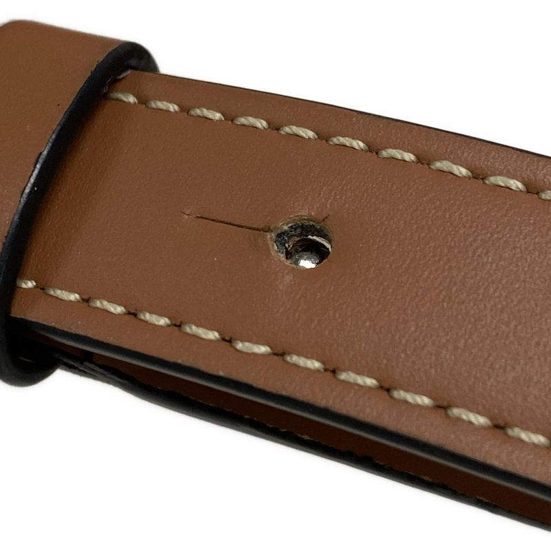 Loewe Shoulder Bag Ruffle Balloon Bag A710p83x02 Beige X Brown Leather