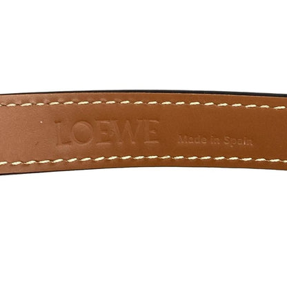 Loewe Shoulder Bag Ruffle Balloon Bag A710p83x02 Beige X Brown Leather