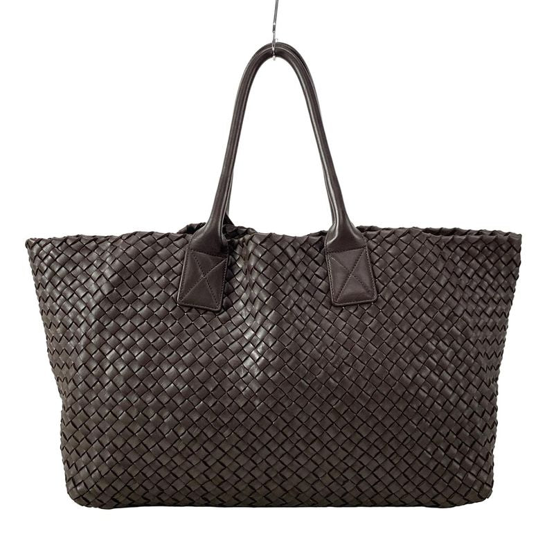 Bottega Veneta Tote Bag Cabas MM 115664 Dark Brown Limited to 500 Leather