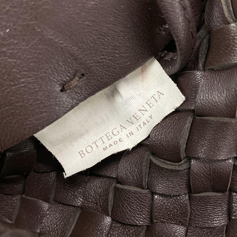 Bottega Veneta Tote Bag Cabas MM 115664 Dark Brown Limited to 500 Leather