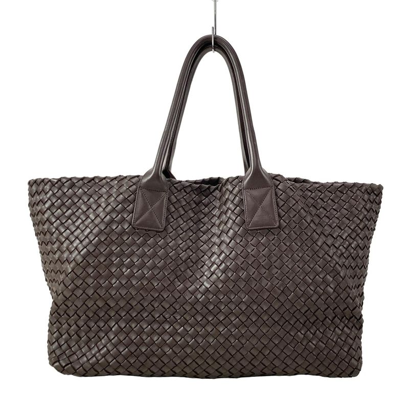 Bottega Veneta Tote Bag Cabas MM 115664 Dark Brown Limited to 500 Leather