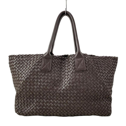 Bottega Veneta Tote Bag Cabas MM 115664 Dark Brown Limited to 500 Leather