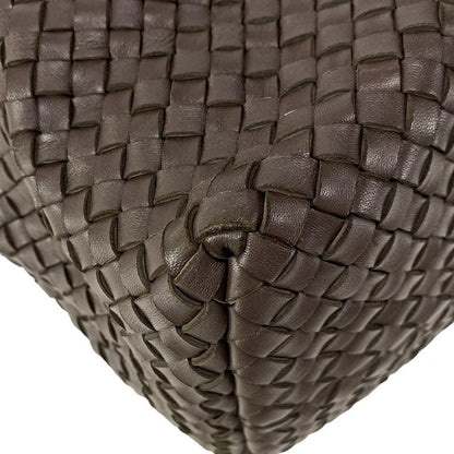 Bottega Veneta Tote Bag Cabas MM 115664 Dark Brown Limited to 500 Leather