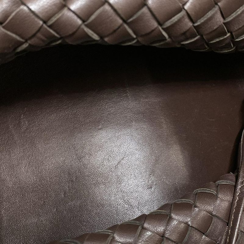 Bottega Veneta Tote Bag Cabas MM 115664 Dark Brown Limited to 500 Leather