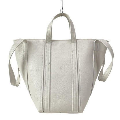 Balenciaga Tote Bag Everyday Small North South 672791 Light Gray Leather
