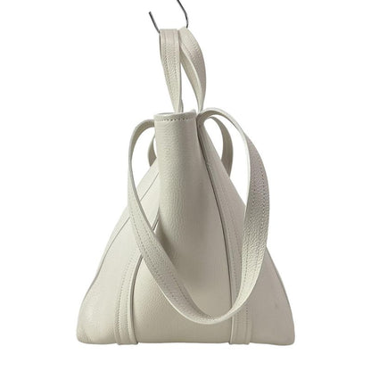 Balenciaga Tote Bag Everyday Small North South 672791 Light Gray Leather