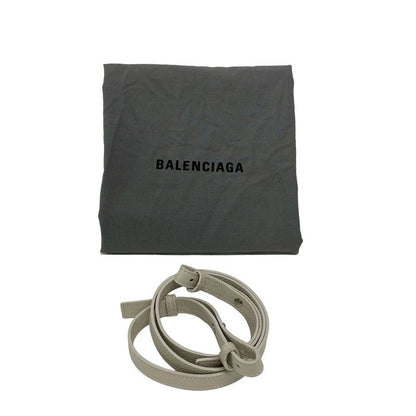 Balenciaga Tote Bag Everyday Small North South 672791 Light Gray Leather