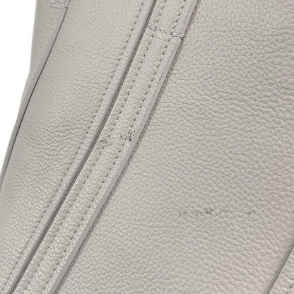 Balenciaga Tote Bag Everyday Small North South 672791 Light Gray Leather