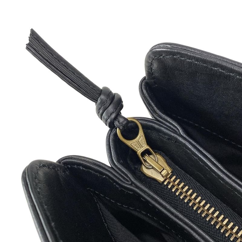 Chanel Handbag - Black X Dark Brown Plastic Handle Leather