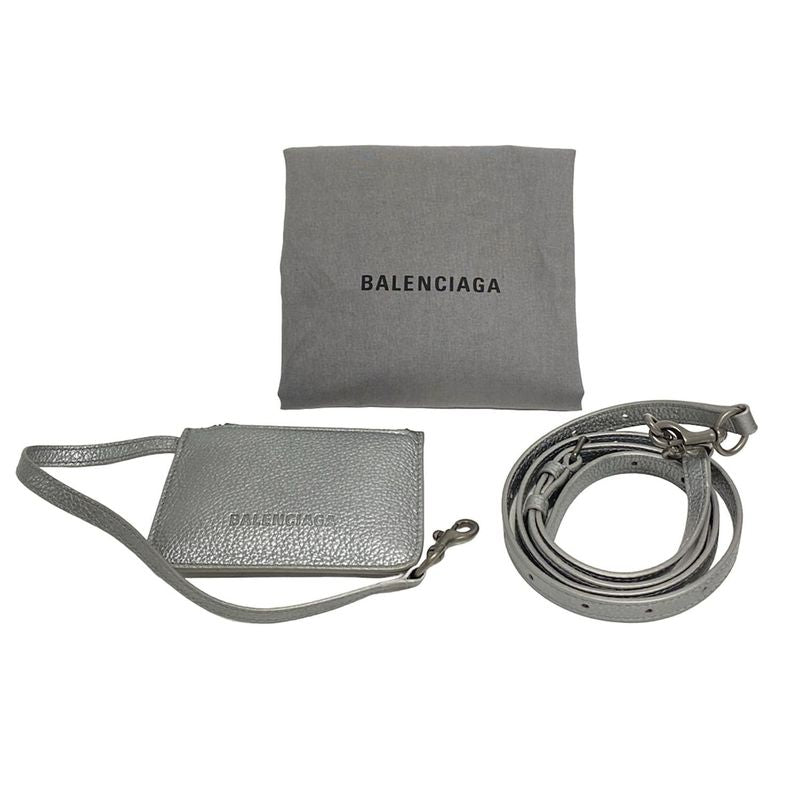 Balenciaga Handbag North South 669754 Silver Leather