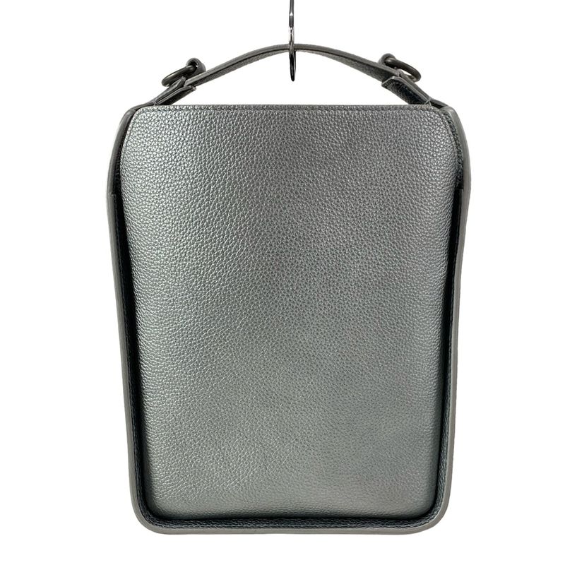 Balenciaga Handbag North South 669754 Silver Leather