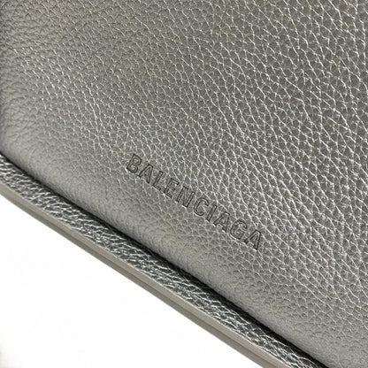 Balenciaga Handbag North South 669754 Silver Leather