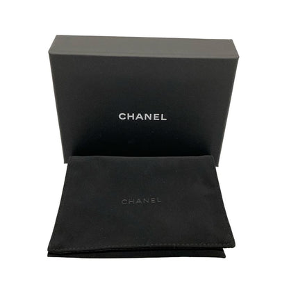 Chanel Bifold Wallet Matelasse Light Brown Silver Hardware Leather