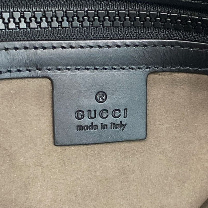Gucci Backpack Sac GG Supreme Canvas Small Backpack 429020 Beige X Black Leather