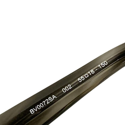 Bottega Veneta Sunglass Es Bv0072sa Dark Brown X Silver Mirror Lens