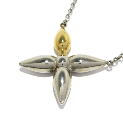 Louis Vuitton Necklace Coryel Isette M01022 Silver X Gold