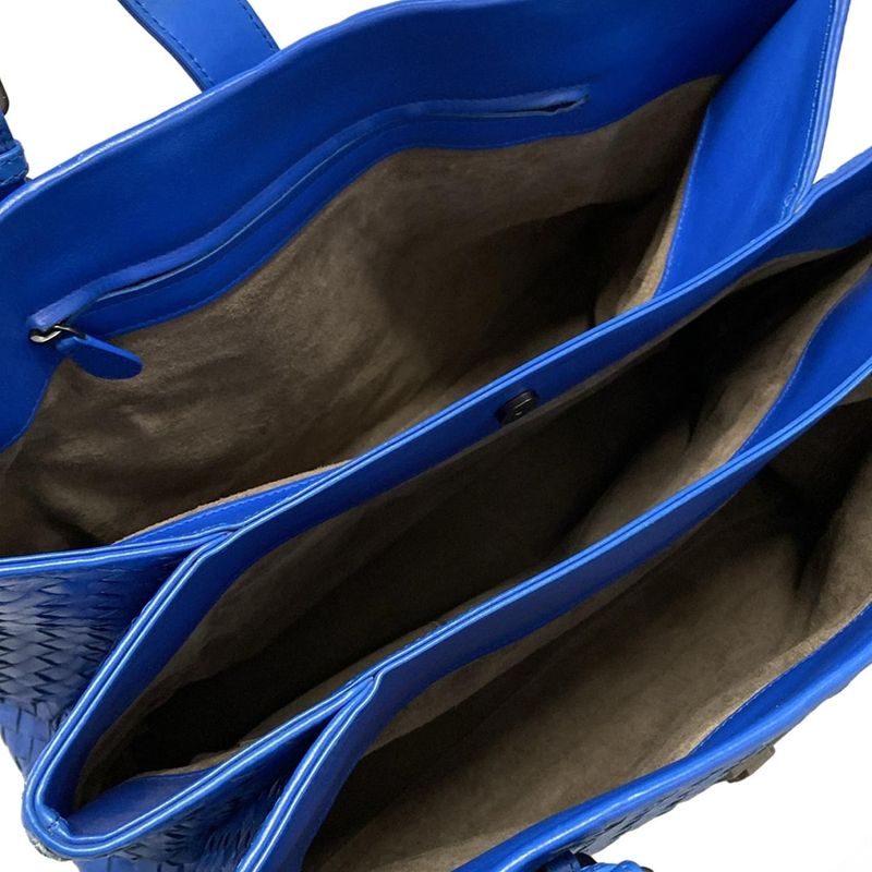 Bottega Veneta Handbag Medium Rome Bag Blue Leather