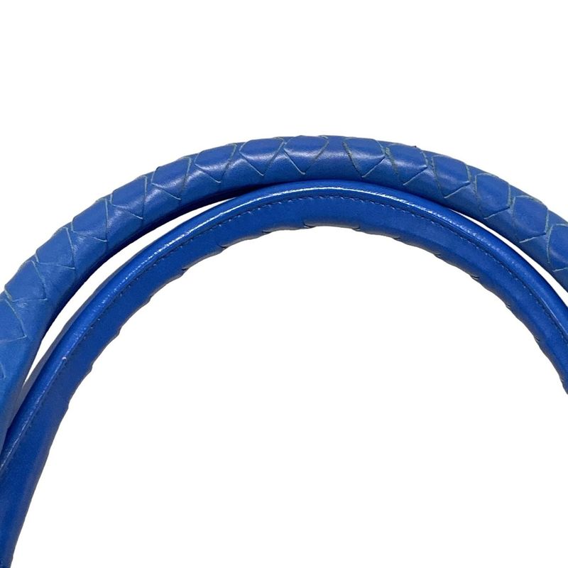 Bottega Veneta Handbag Medium Rome Bag Blue Leather