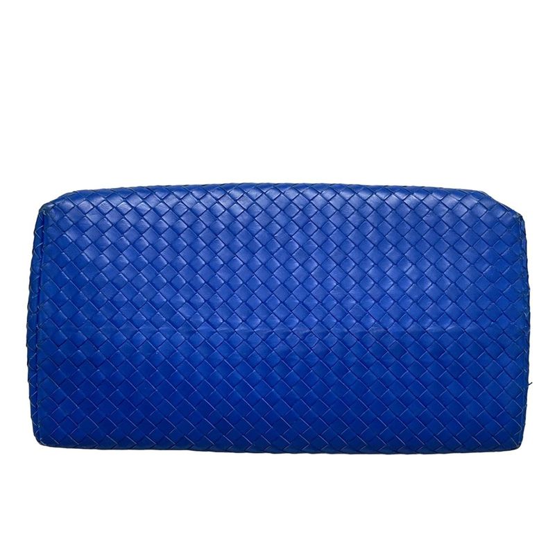 Bottega Veneta Handbag Medium Rome Bag Blue Leather