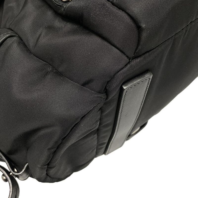 Prada Shoulder Bag - Black 2way Leather