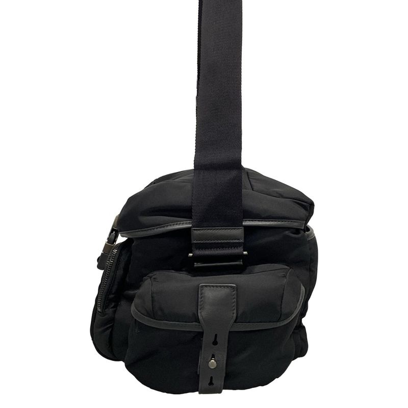 Prada Shoulder Bag - Black 2way Leather