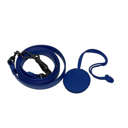 Bottega Veneta Handbag Small Rome Bag Blue Leather