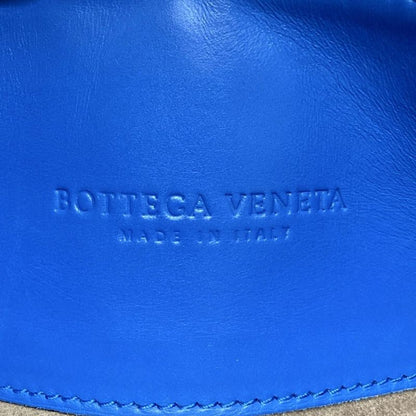 Bottega Veneta Handbag Small Rome Bag Blue Leather