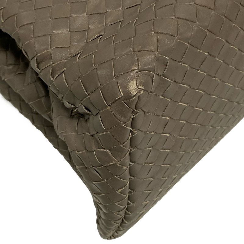 Bottega Veneta Handbag Medium Rome Bag Greige Leather