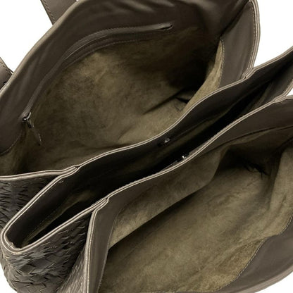 Bottega Veneta Handbag Medium Rome Bag Greige Leather