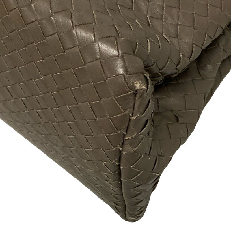 Bottega Veneta Handbag Medium Rome Bag Greige Leather