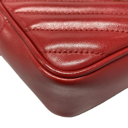 Saint Laurent Paris Waist Pouch Loubert Bag 534817 Red Leather