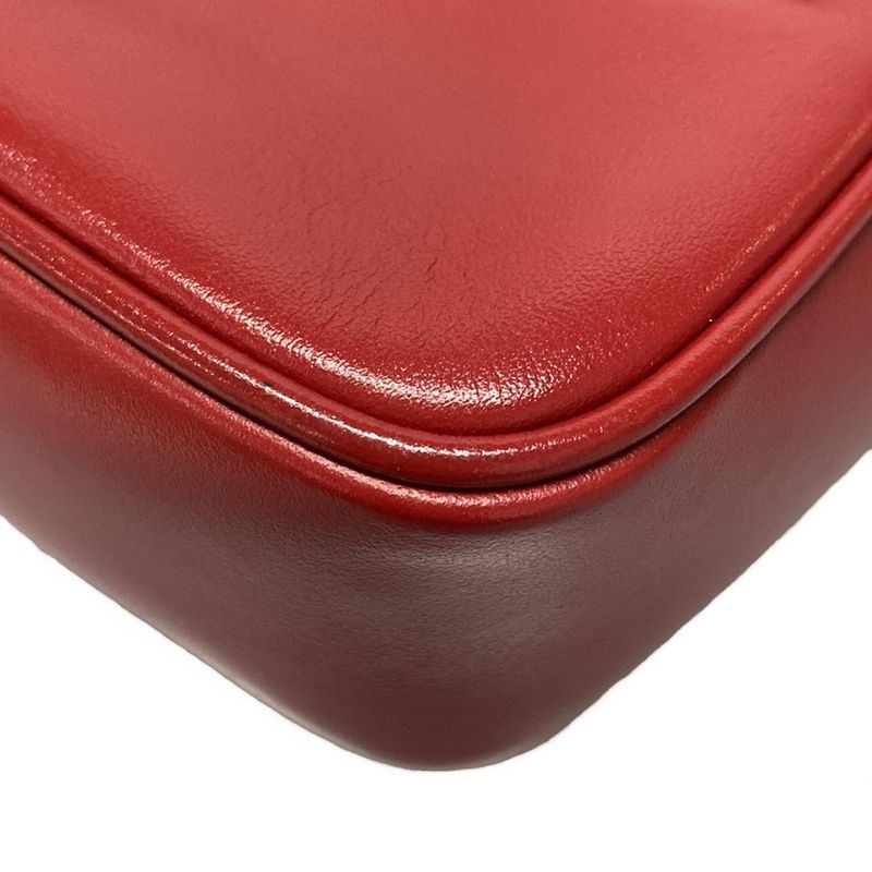 Saint Laurent Paris Waist Pouch Loubert Bag 534817 Red Leather