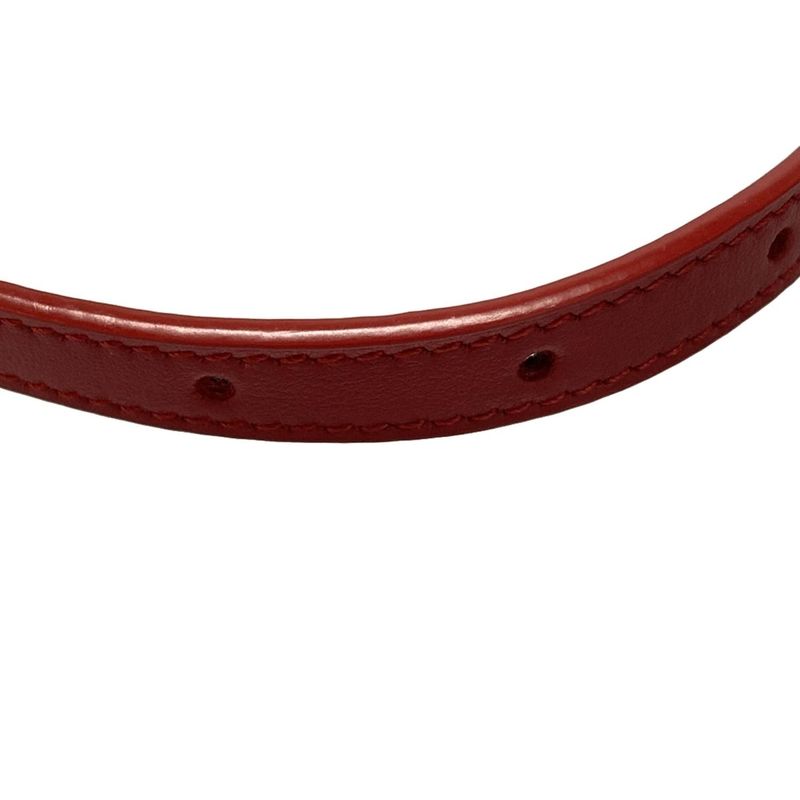 Saint Laurent Paris Waist Pouch Loubert Bag 534817 Red Leather