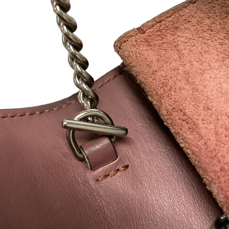 Gucci Shoulder Bag Dionysus GG Plus/gg Spree 476432 Dark Brown X Pink X Multi